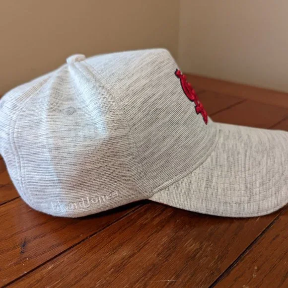 St. Louis Cardinals Jason Isringhausen Hall of Fame Snapback Hat Gray/Red NWOT - Picture 4 of 9